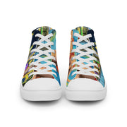 Las Vegas Men’s high top canvas shoes