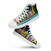 Las Vegas Men’s high top canvas shoes