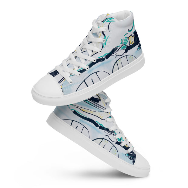 Art Men’s high top canvas shoes