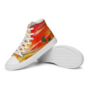 Men’s high top canvas shoes