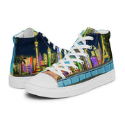 Las Vegas Men’s high top canvas shoes