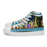 Las Vegas Men’s high top canvas shoes