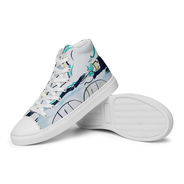 Art Men’s high top canvas shoes