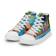 Las Vegas Men’s high top canvas shoes