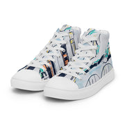 Art Men’s high top canvas shoes