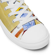 Player Art  Men’s high top canvas shoes