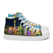 Las Vegas Men’s high top canvas shoes