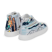 Art Men’s high top canvas shoes