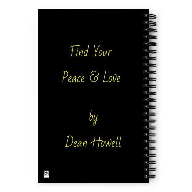 Find Your Peace & Love Spiral notebook