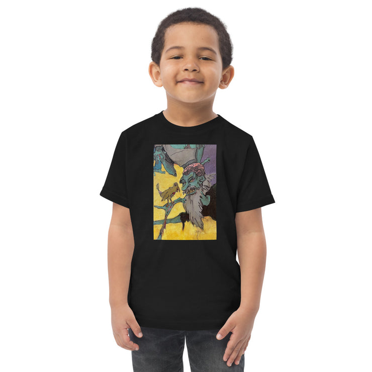 Zombie Peace-Love Toddler jersey t-shirt