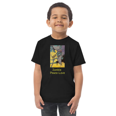 Zombie Peace Toddler jersey t-shirt