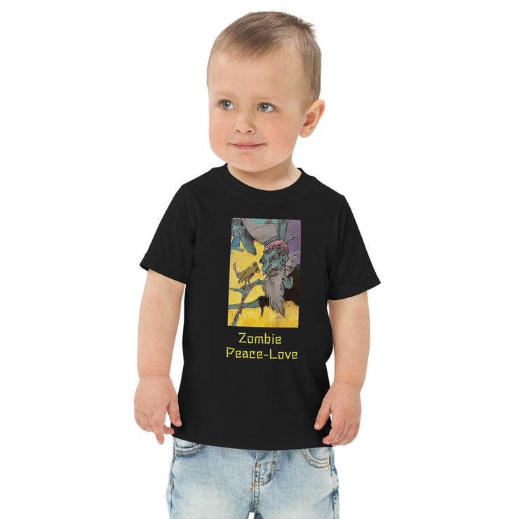 Zombie Peace Toddler jersey t-shirt