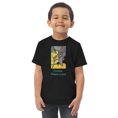 Zombie Peace Talk Toddler jersey t-shirt