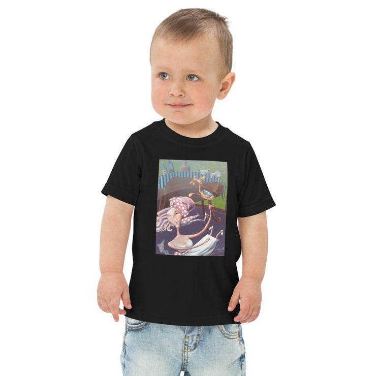 Toddler jersey Printed t-shirt