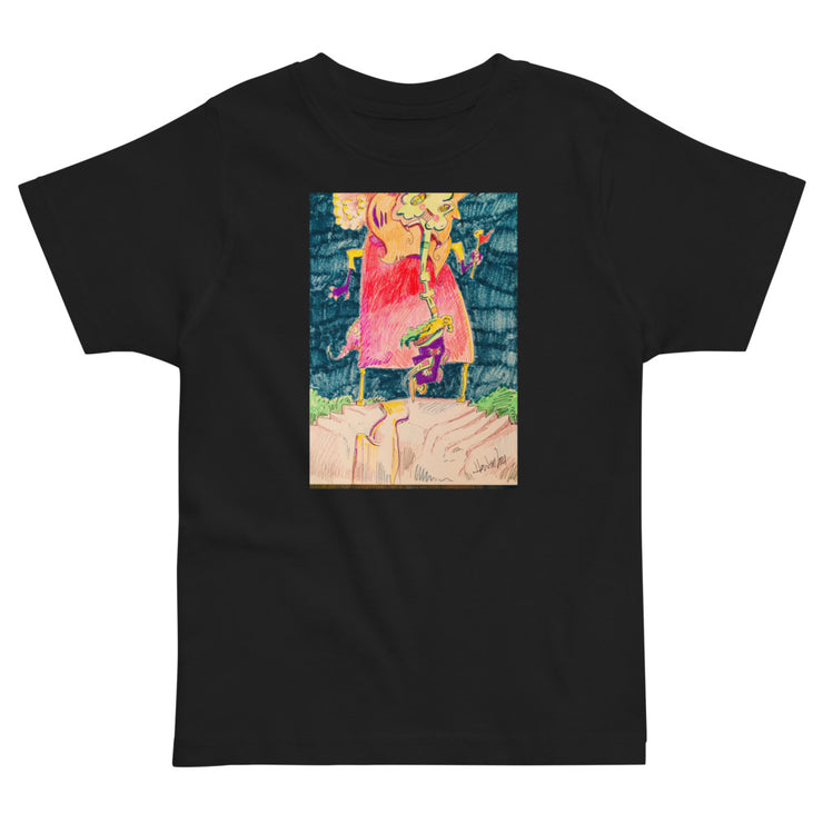 Art Printed Toddler jersey t-shirt