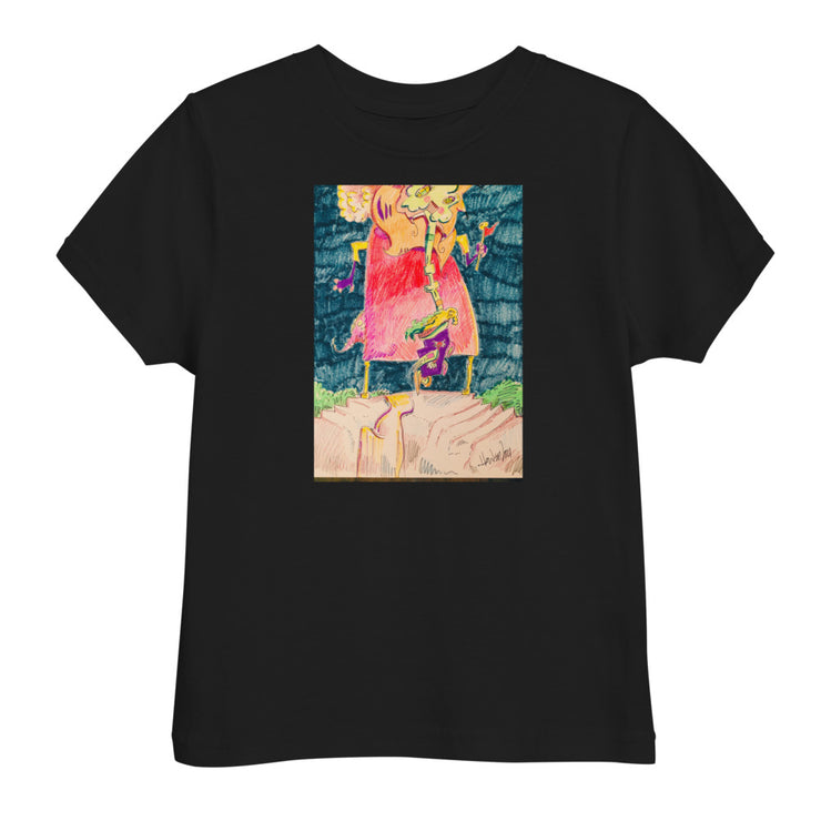 Art Printed Toddler jersey t-shirt