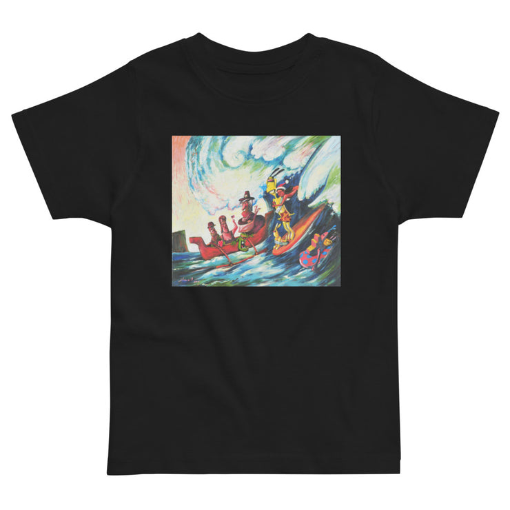 Surf Art Toddler jersey t-shirt