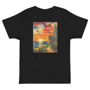 Sunset Art Toddler jersey t-shirt