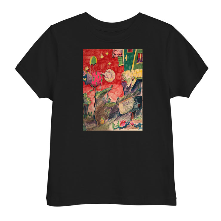 Art Printed Toddler jersey t-shirt