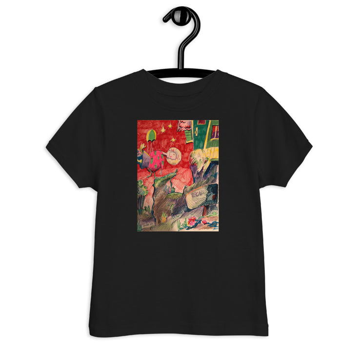 Art Printed Toddler jersey t-shirt