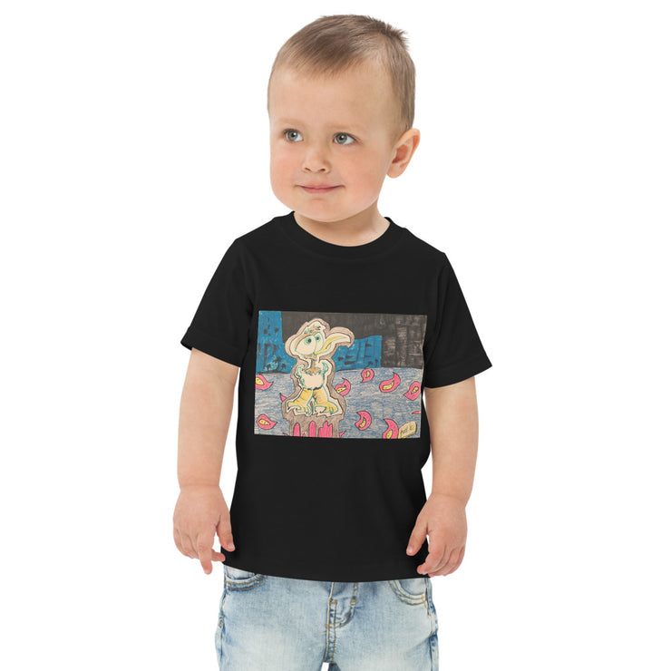 Art printed Toddler jersey t-shirt