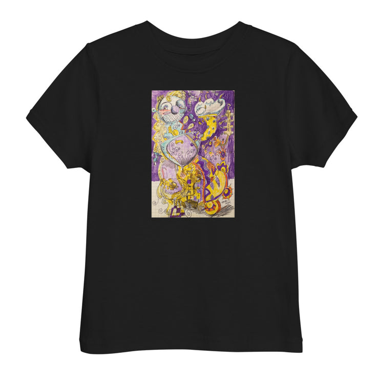 Art Printed Toddler jersey t-shirt