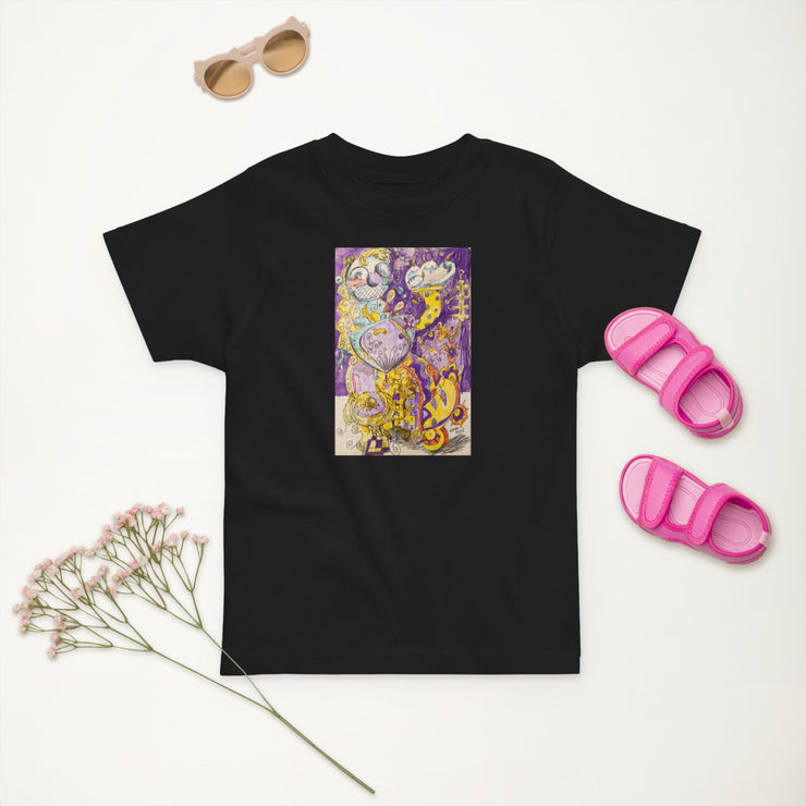 Art Printed Toddler jersey t-shirt