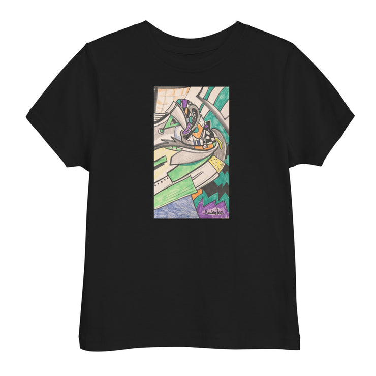 Art Printed Toddler jersey t-shirt