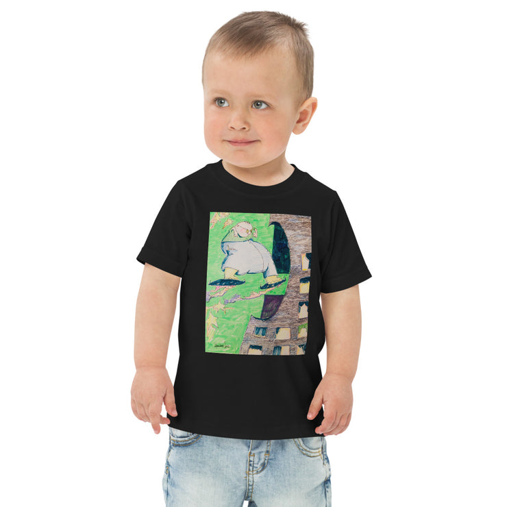 Art Printed Toddler jersey t-shirt