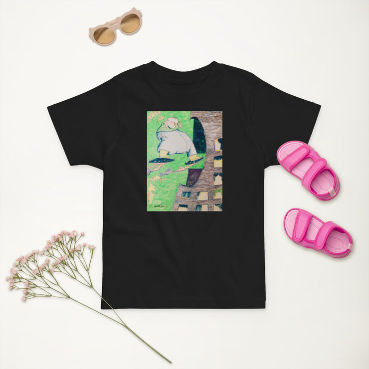 Art Printed Toddler jersey t-shirt