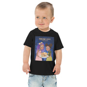 Pancakes Toddler jersey t-shirt