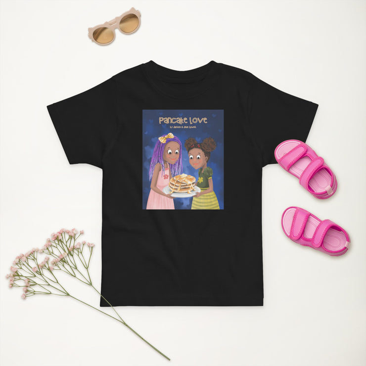 Pancakes Toddler jersey t-shirt