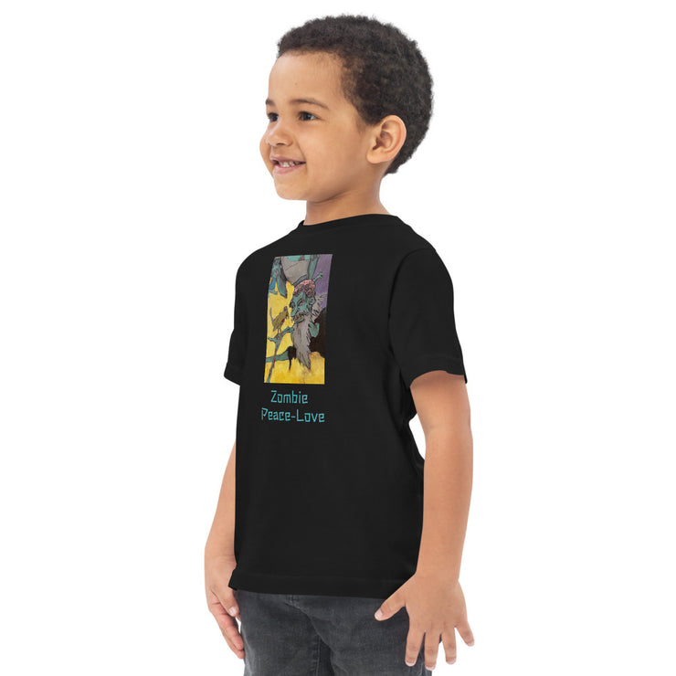 Zombie Peace Talk Toddler jersey t-shirt