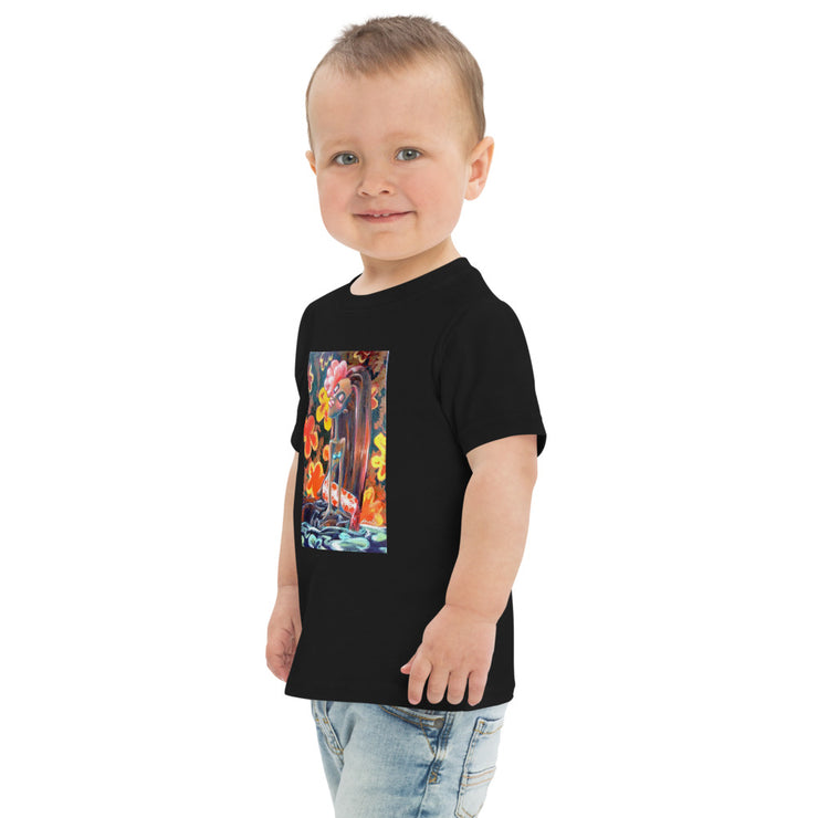 Toddler jersey Art Printed t-shirt