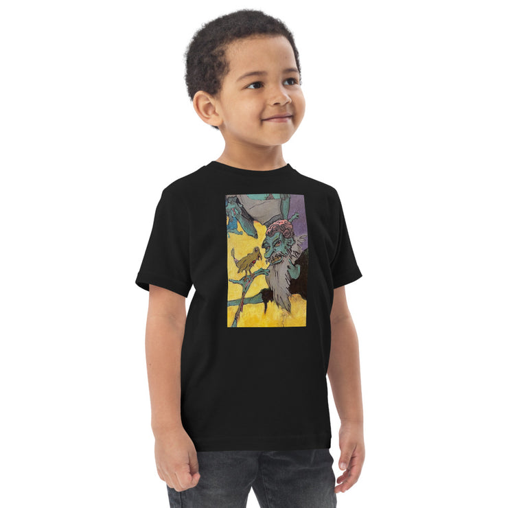 Zombie Peace-Love Toddler jersey t-shirt