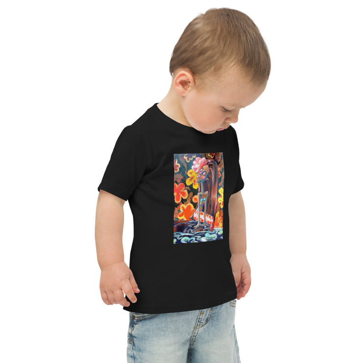 Toddler jersey Art Printed t-shirt