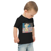 Art printed Toddler jersey t-shirt