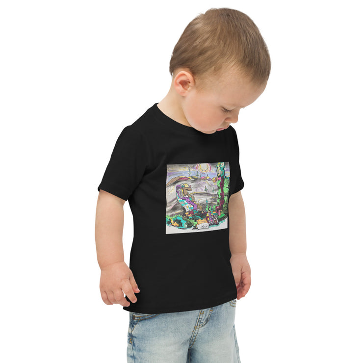 Art Printed Toddler jersey t-shirt