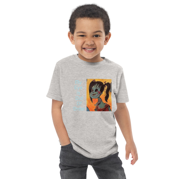 Eye Out Of Order Toddler jersey t-shirt