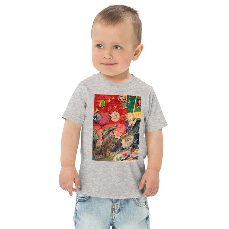 Art Printed Toddler jersey t-shirt