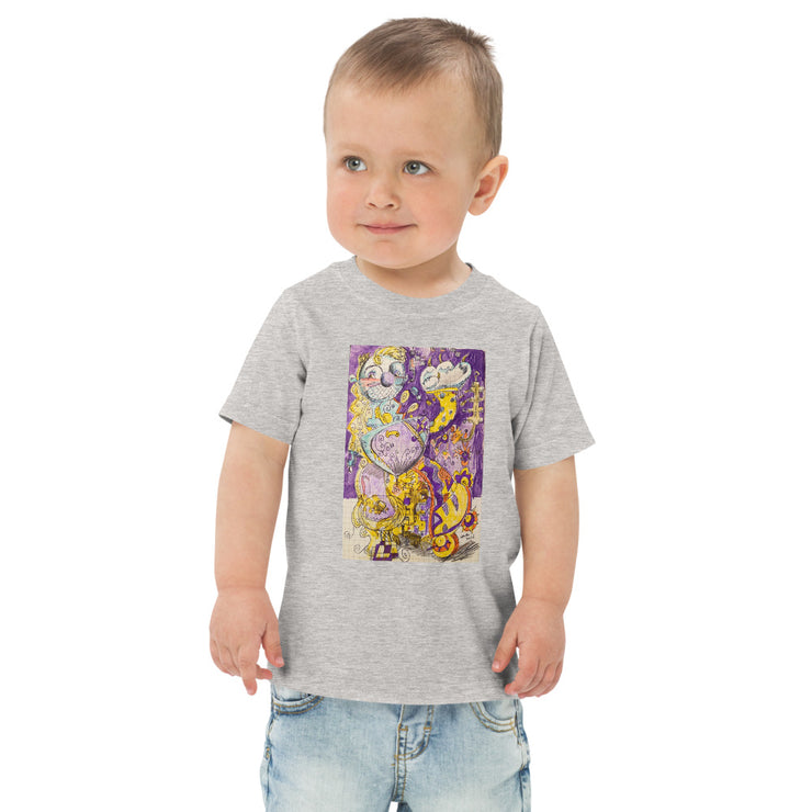 Art Printed Toddler jersey t-shirt