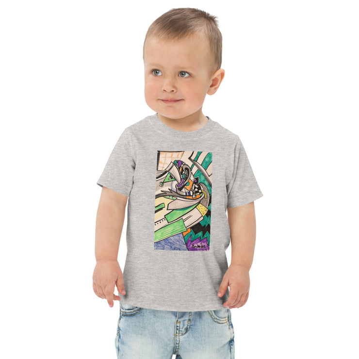 Art Printed Toddler jersey t-shirt