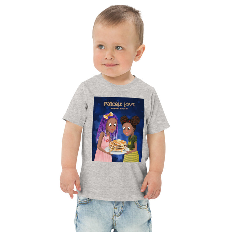 Pancakes Toddler jersey t-shirt