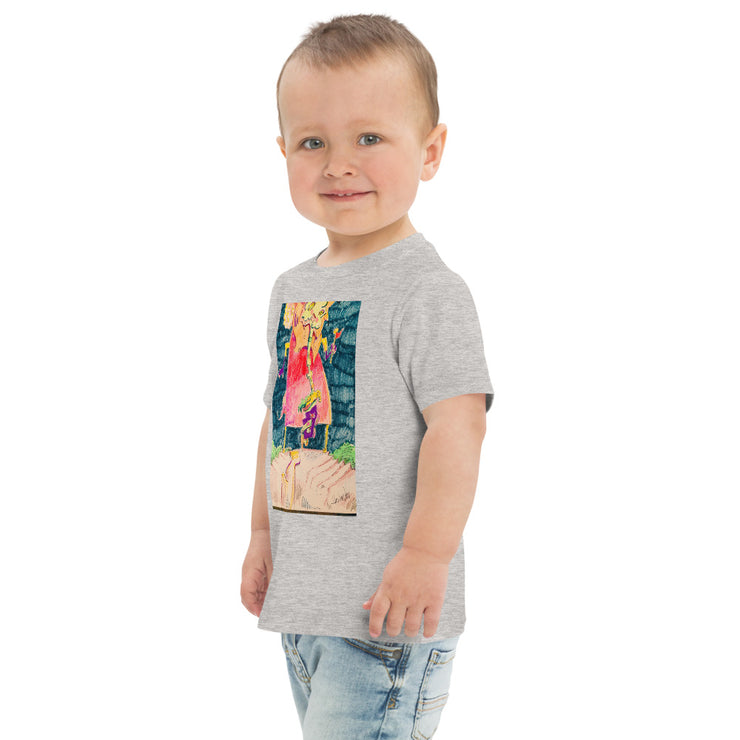 Art Printed Toddler jersey t-shirt