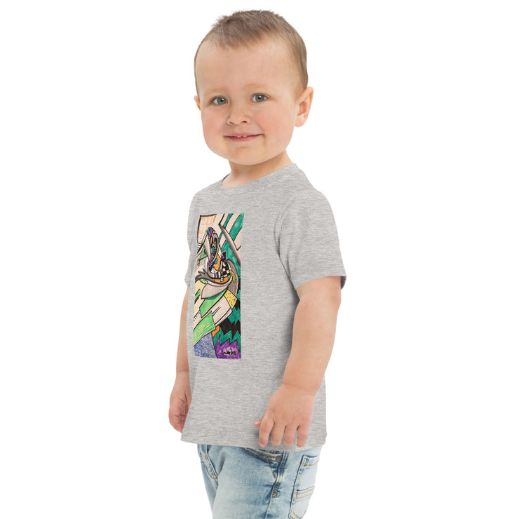 Art Printed Toddler jersey t-shirt