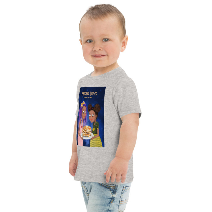 Pancakes Toddler jersey t-shirt