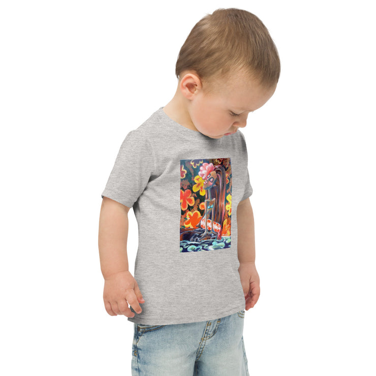 Toddler jersey Art Printed t-shirt