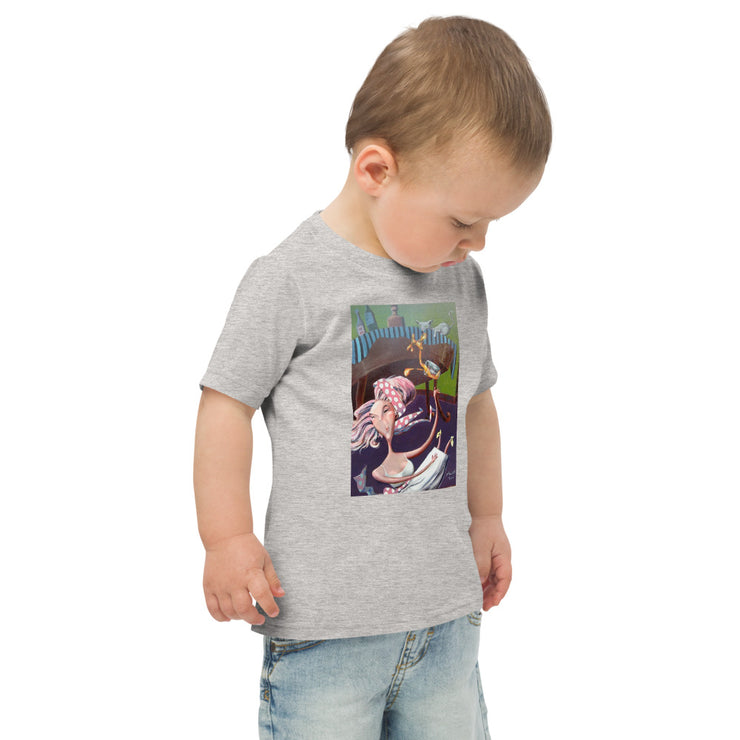 Toddler jersey Printed t-shirt