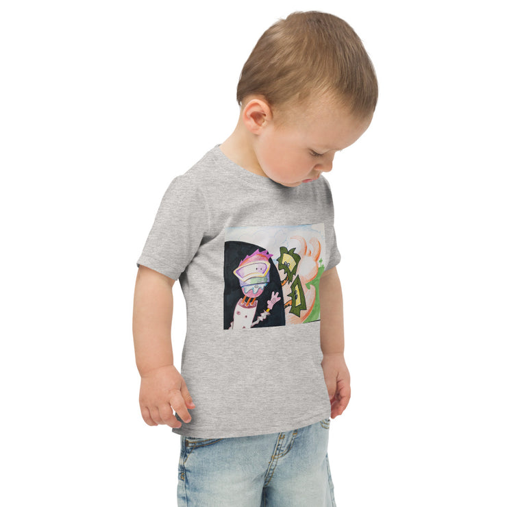 Art Printed Toddler jersey t-shirt