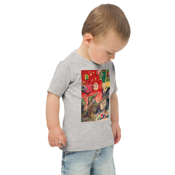 Art Printed Toddler jersey t-shirt